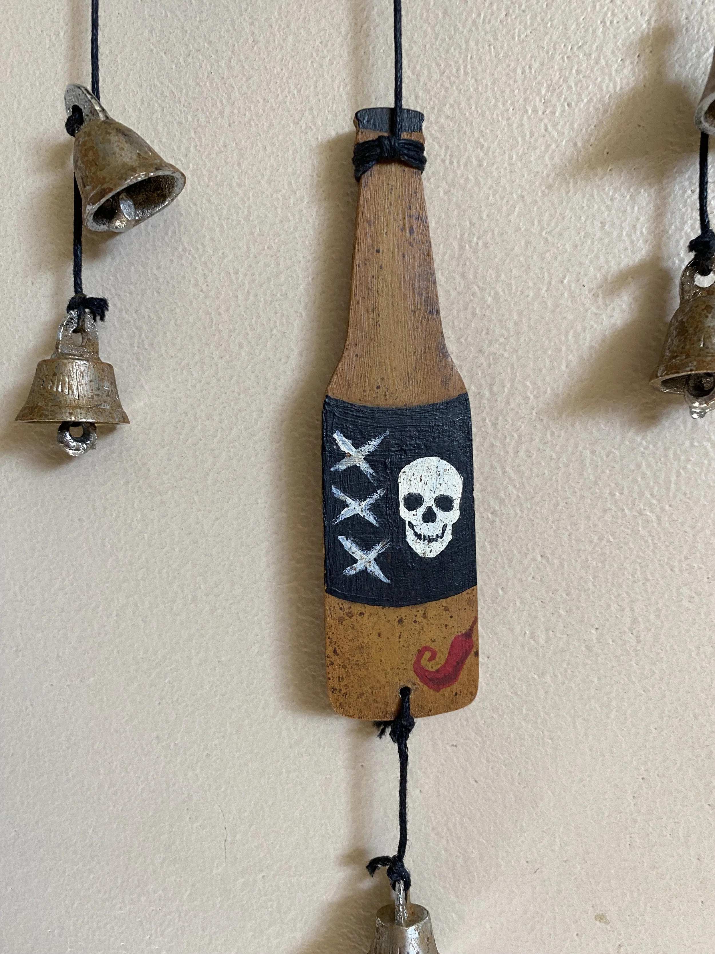 Liquor bottle detail