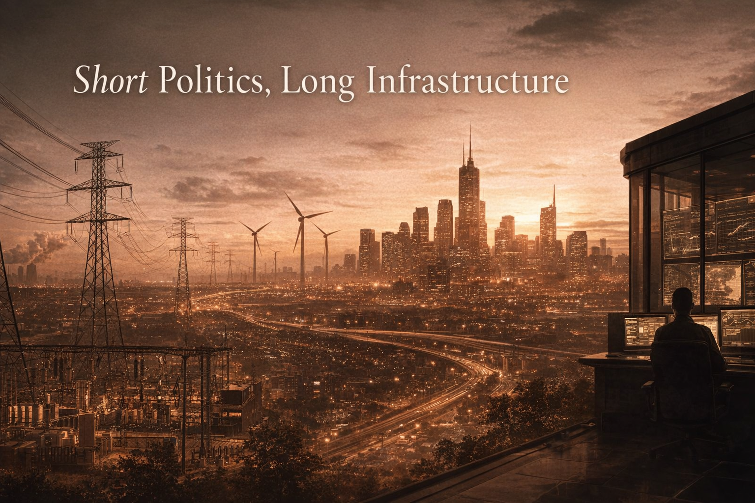 SHORT POLITICS, LONG INFRASTRUCTURE