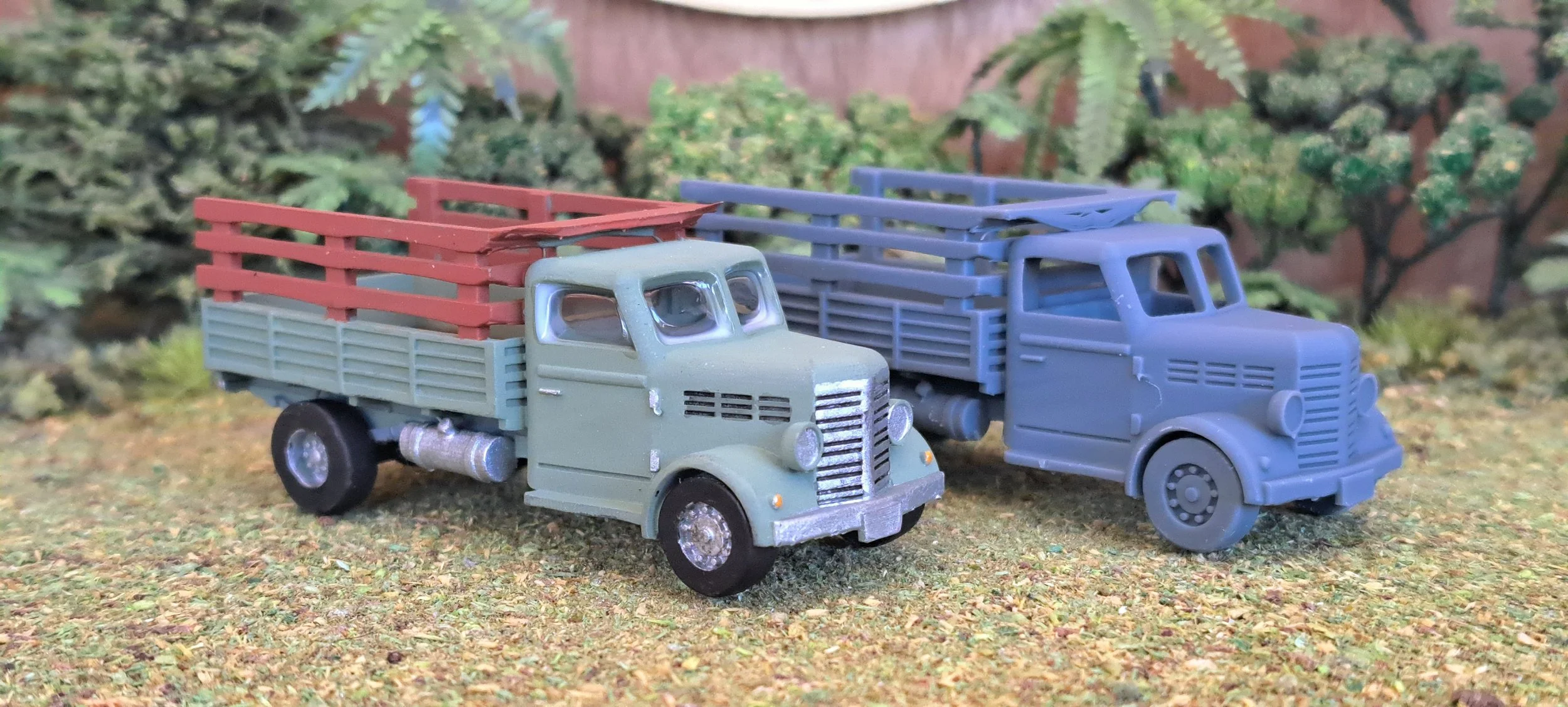 Print seconds - Bedford Truck in HO - Not painted