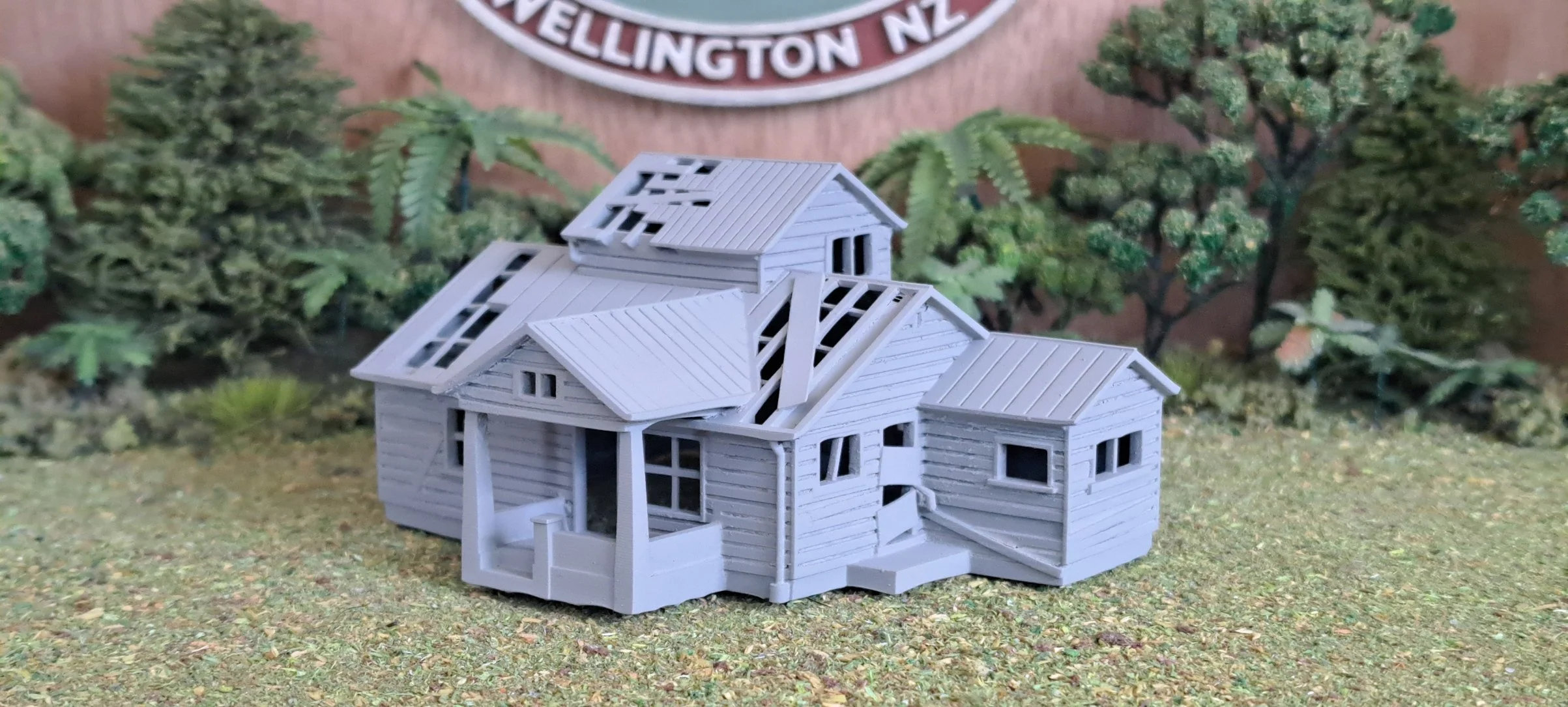 Factory Second - Caliente Derelict N scale