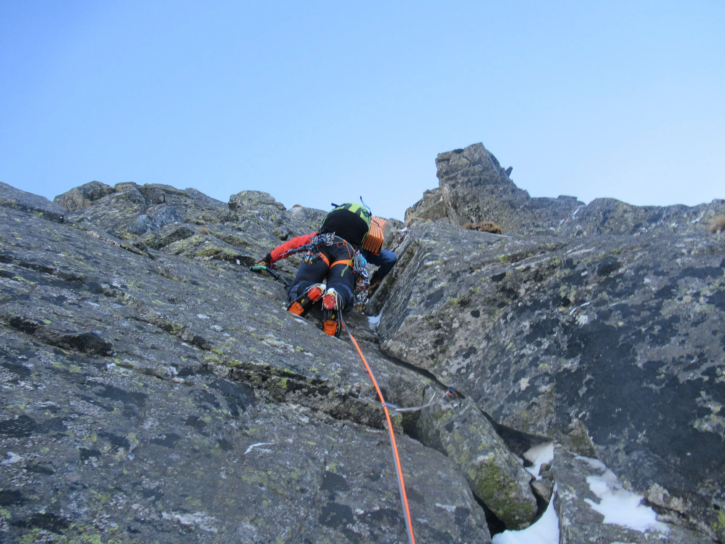 Gamskögel - eine Winterbegehung von Gams n Roses und Gamskögelgrat