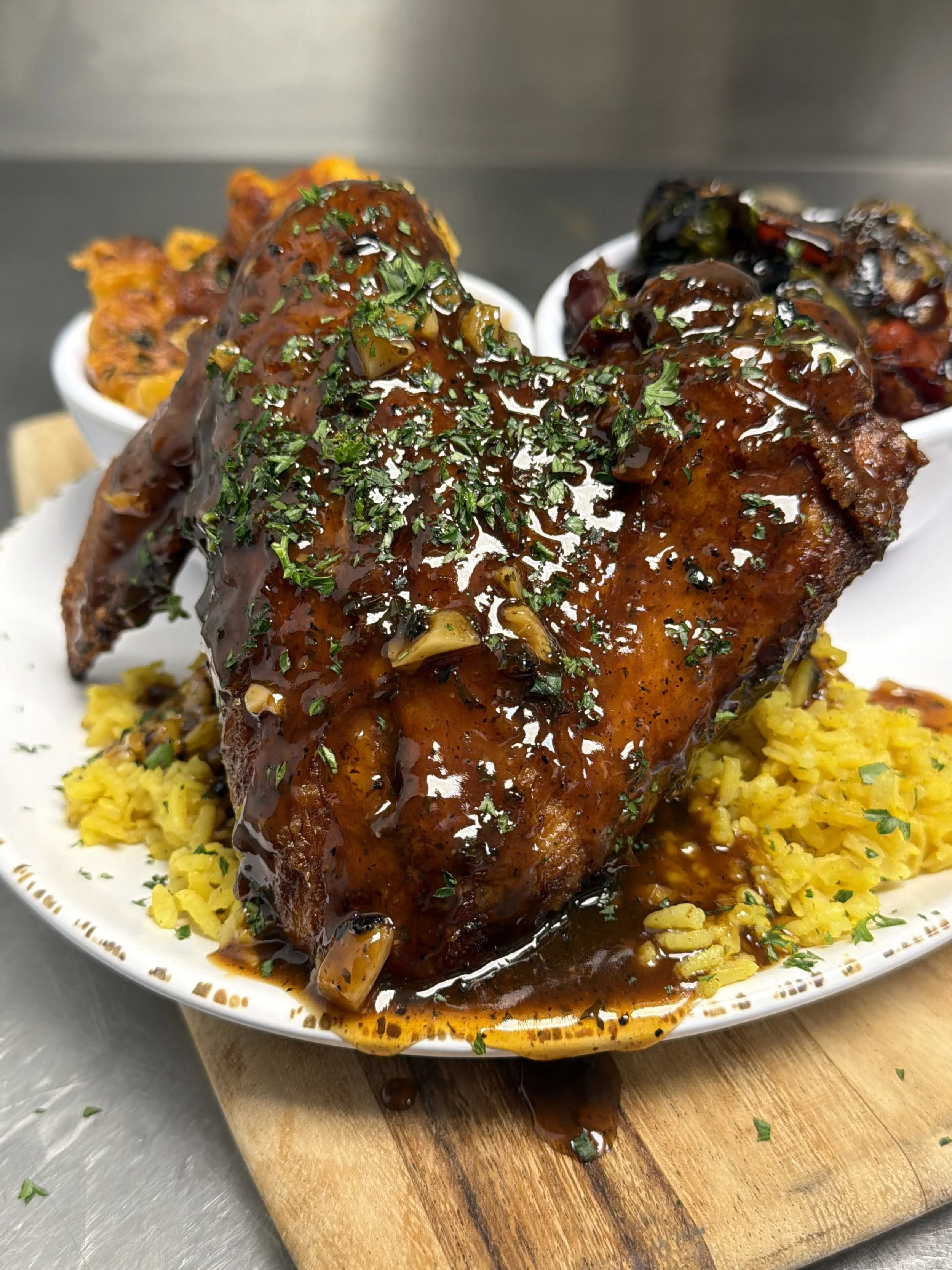 Fried Turkey Wing Meal
