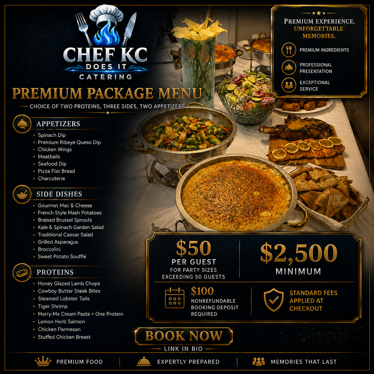Premium Package Catering