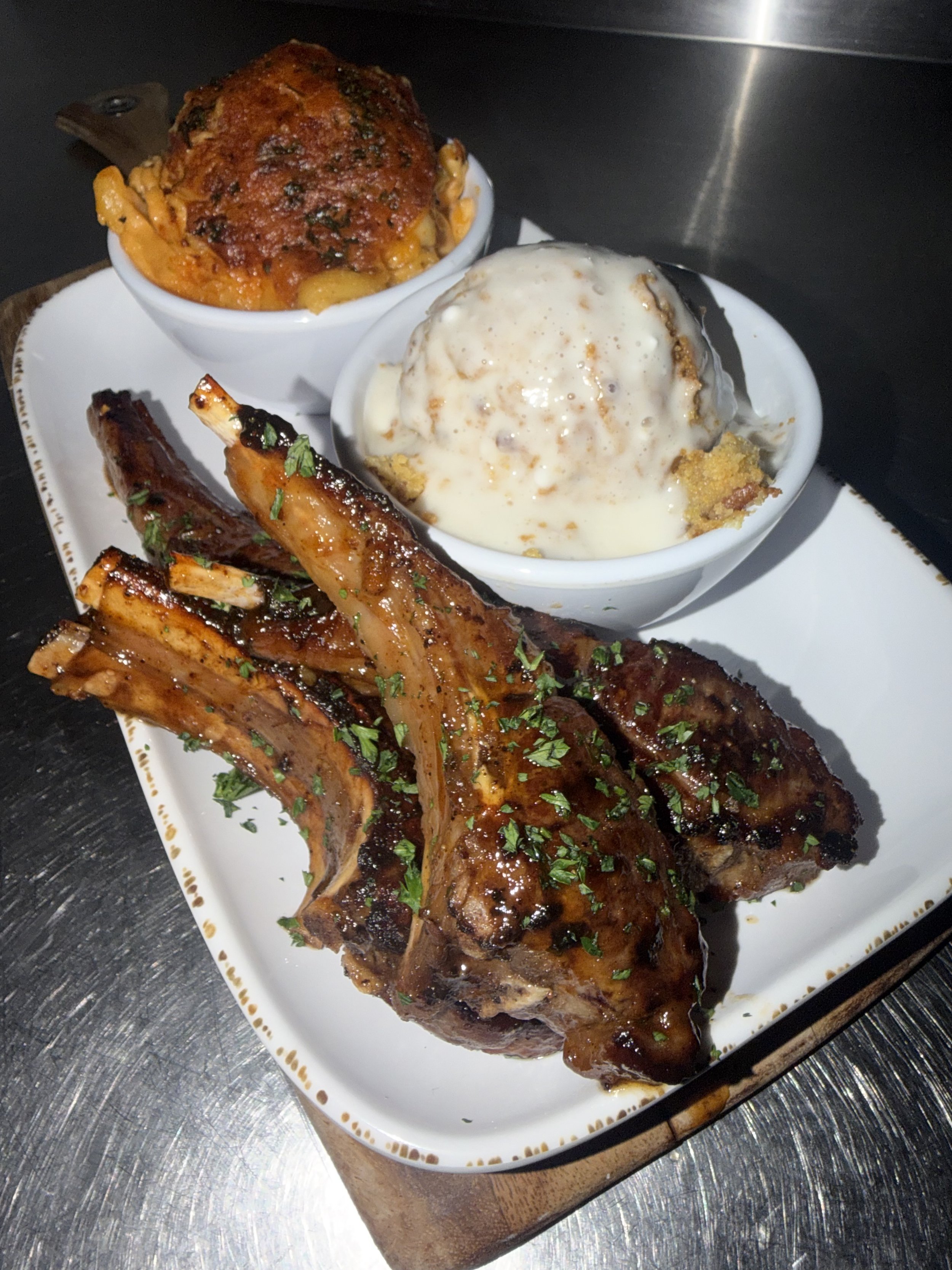 Grilled Lamb Chop Meal