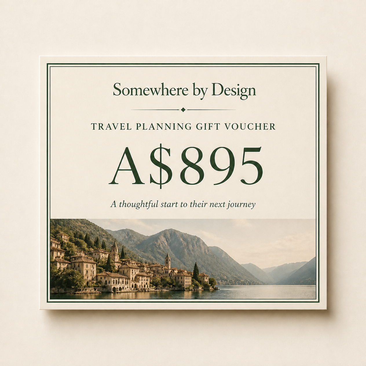 $895 Gift Voucher