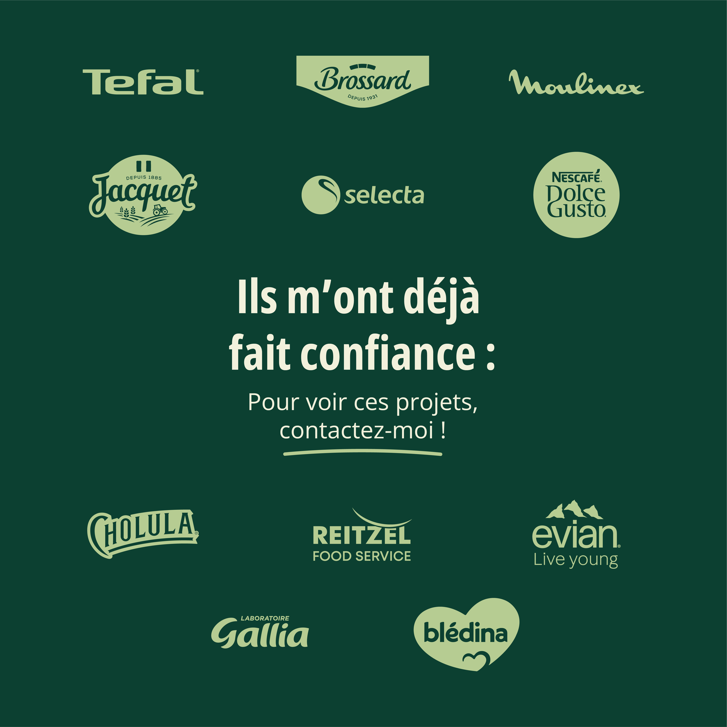 Ils m'ont déjà fait confiance
