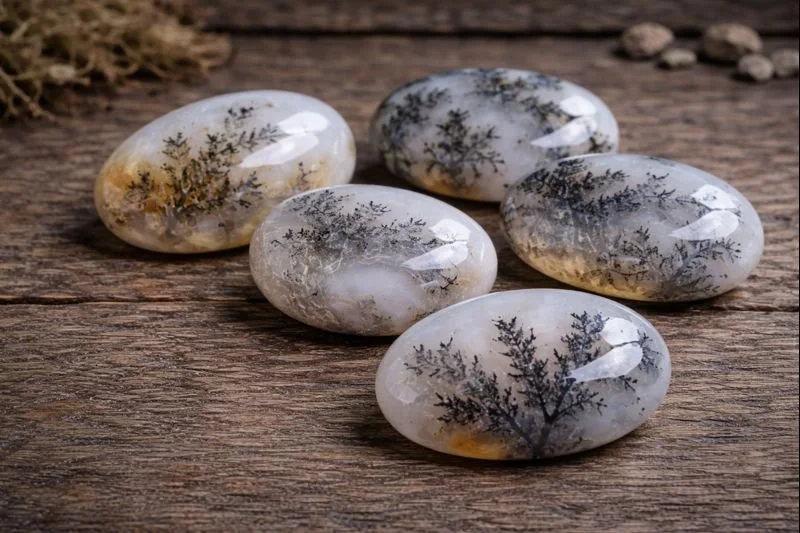THE SHIELD (Dendritic Agate)