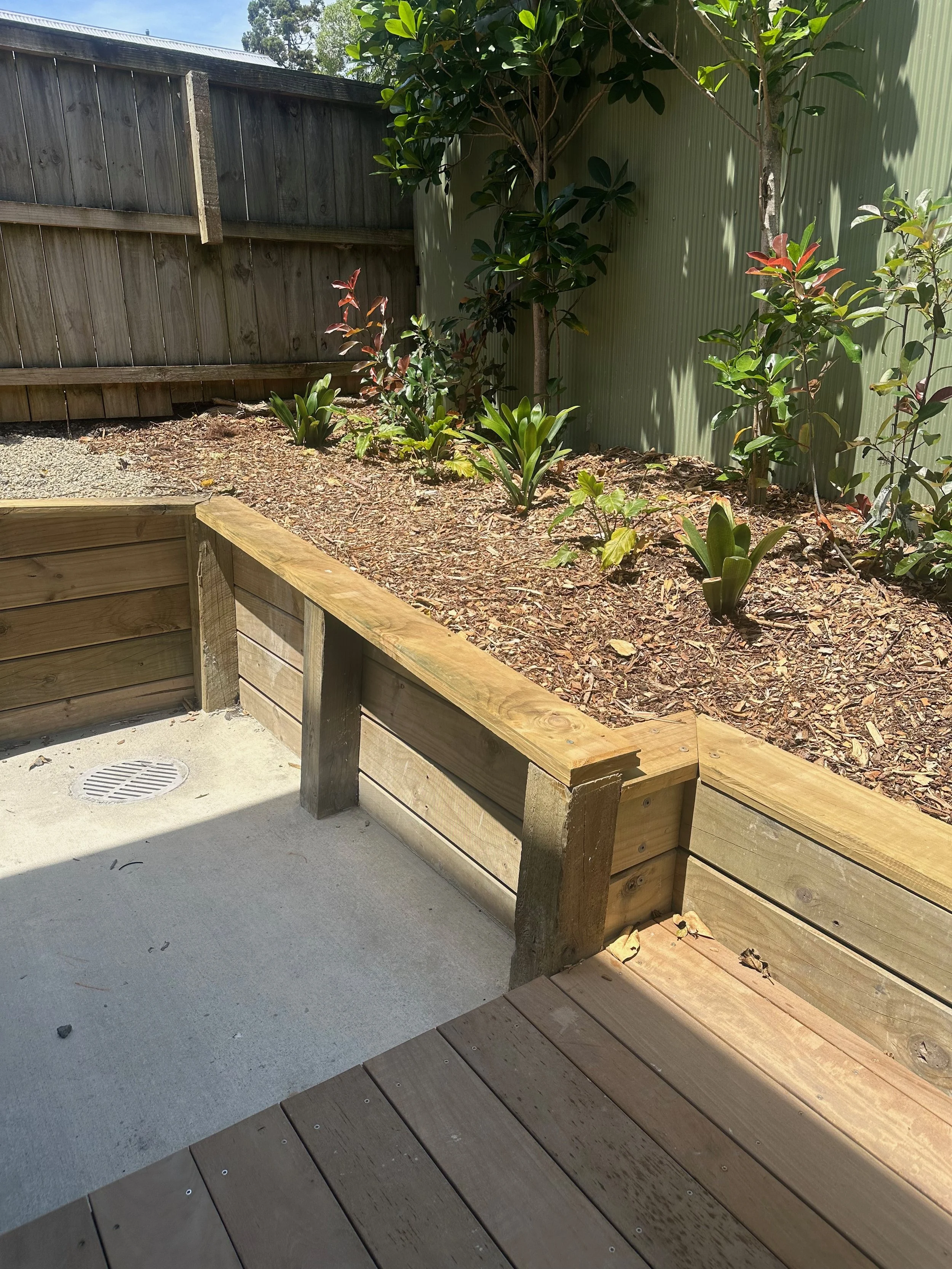 Westmere Retaining Wall