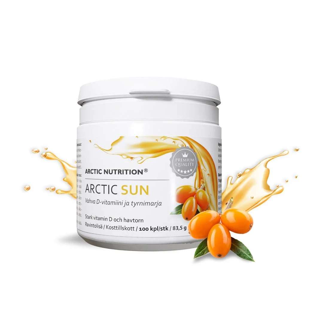Arctic sun / D-vitamiini ja tyrnimarja