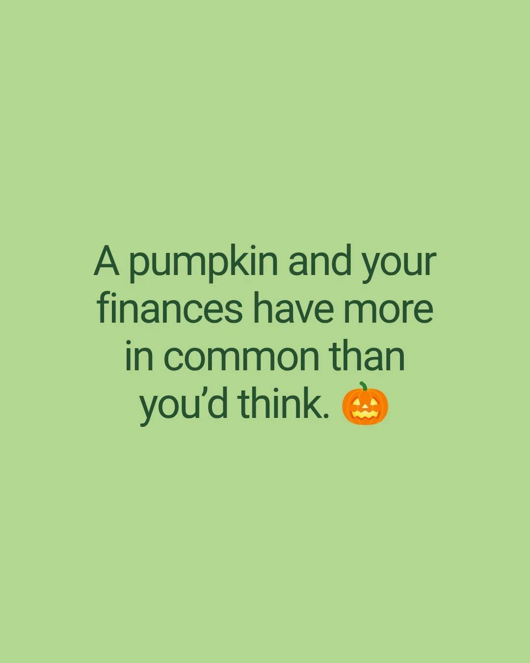Halloween finance tip incoming. 🎃

Swipe through for a simple way to make your savings goals feel a little more real.