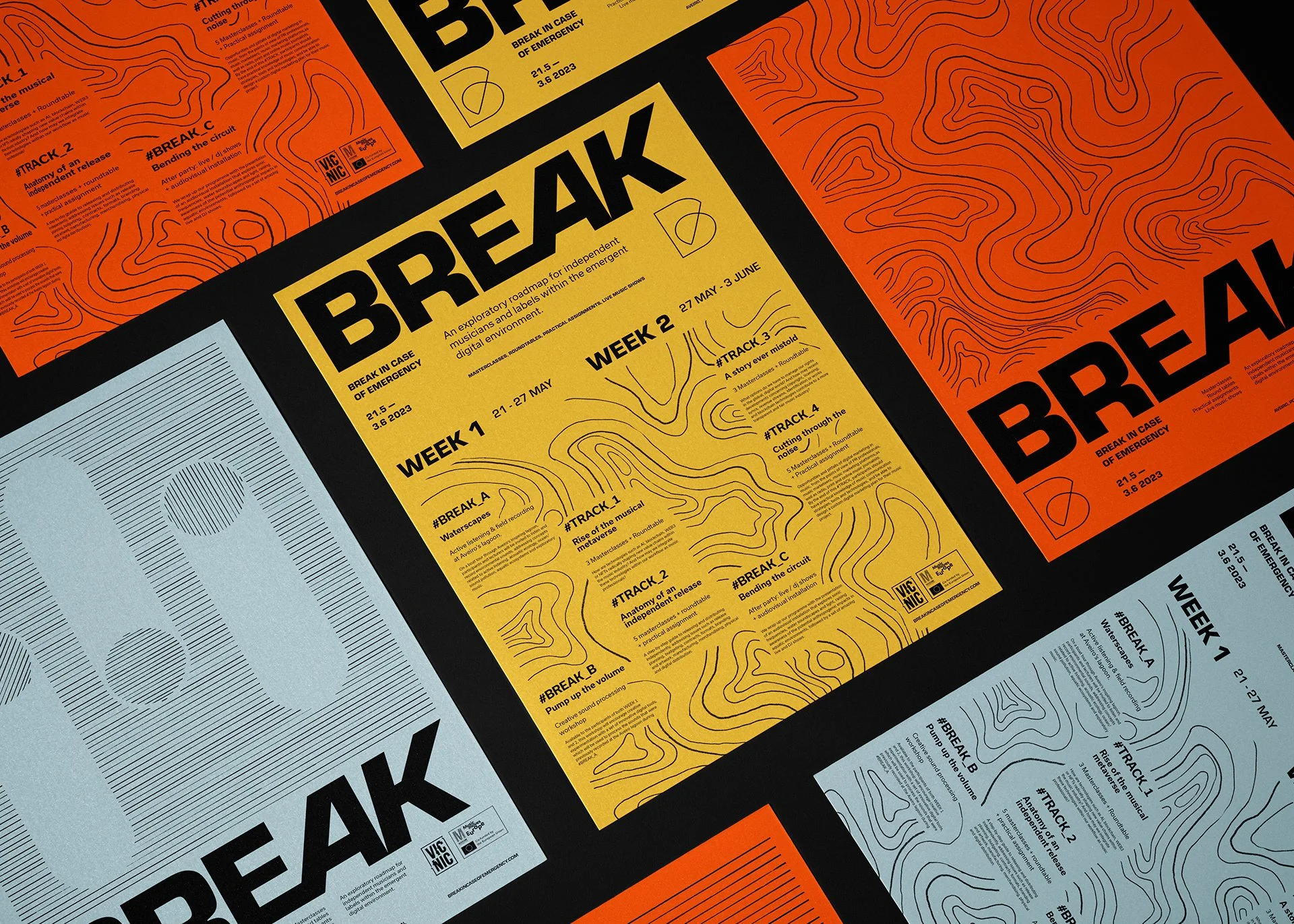 How we made the BREAK IN CASE OF EMERGENCY identity
