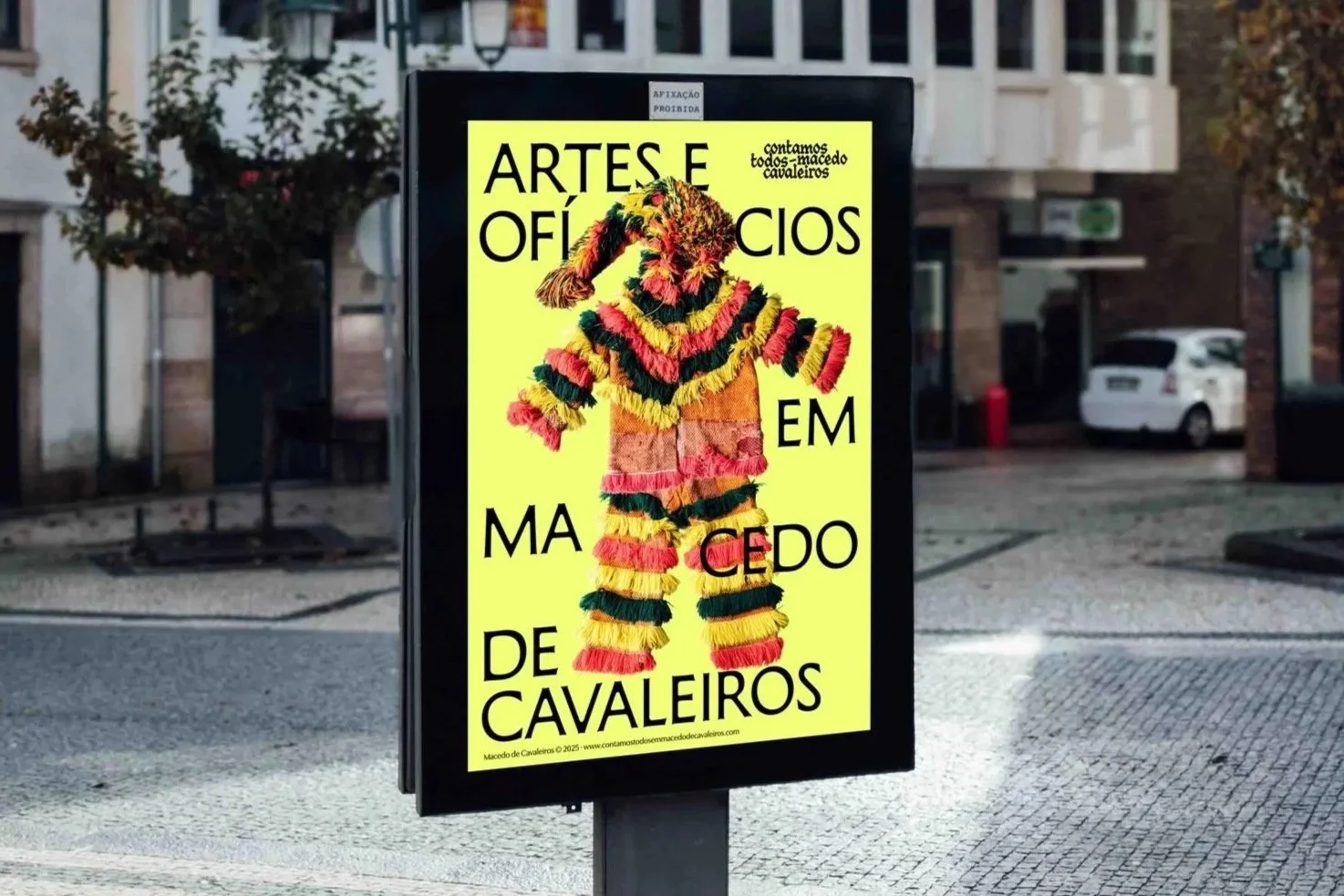 Culture, Craft and Savoir-faire: How we created the visual identity for “Contamos todos” at Macedo de Cavaleiros