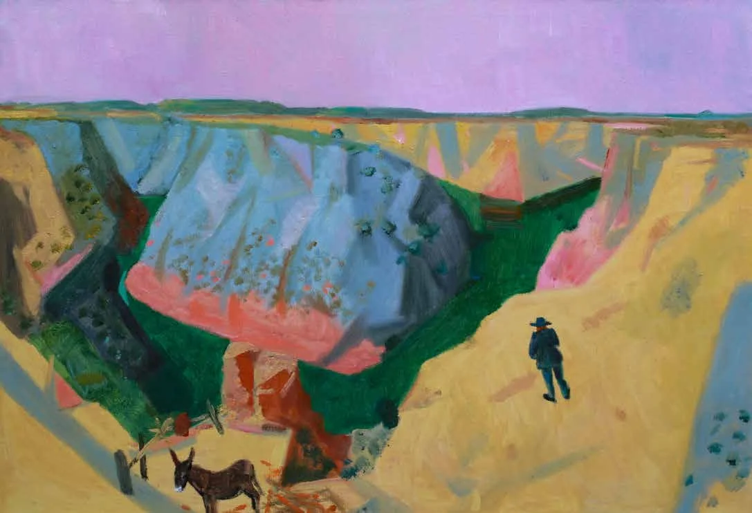Yellow Mountain's Rich Soil 60x80cm 2022.jpeg