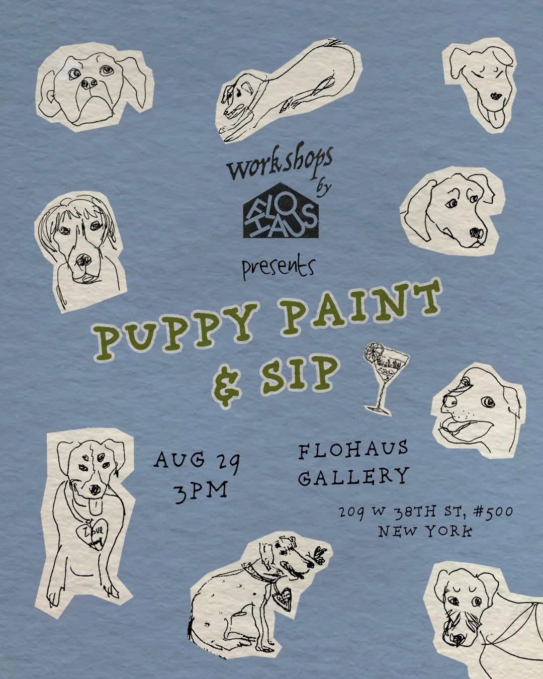 Puppy Paint & Sip 🐶🎨🍷