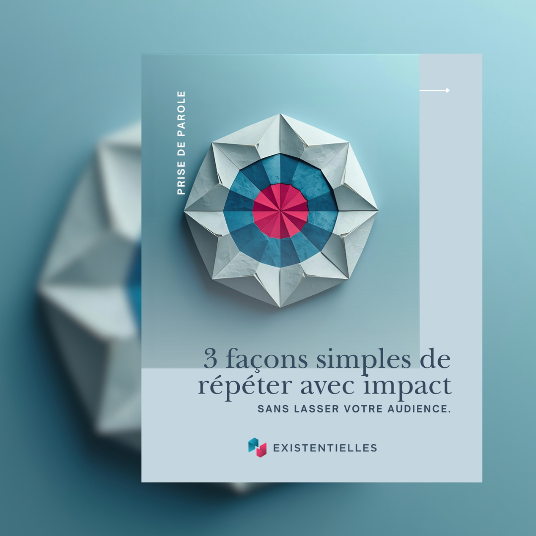 Création de template de communication pour LinkedIn pour Existentielles par Studio Phénomène