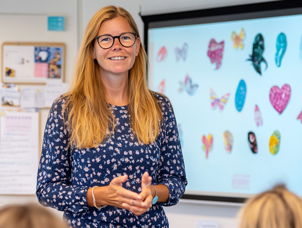 Teacher uses Meebook at a private school as the primary learning platform for organizing and sharing themes in teaching.