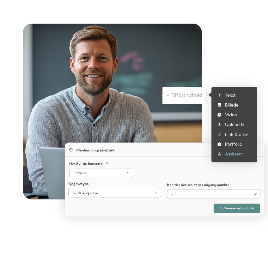 Forny dine eksisterende forløb eller skab nye inspirerende og nytænkende forløb til din undervisning og planlæg hurtigere