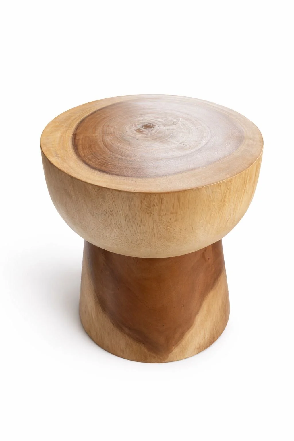 Solid Suar Wood Stool / CIRCLE