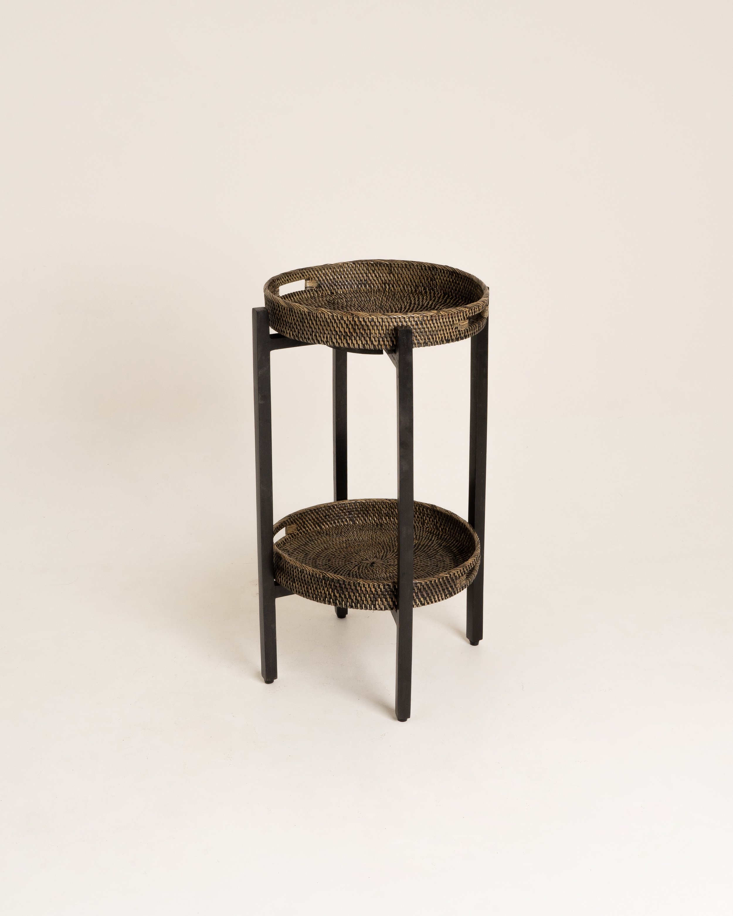 Rattan Serving Stand