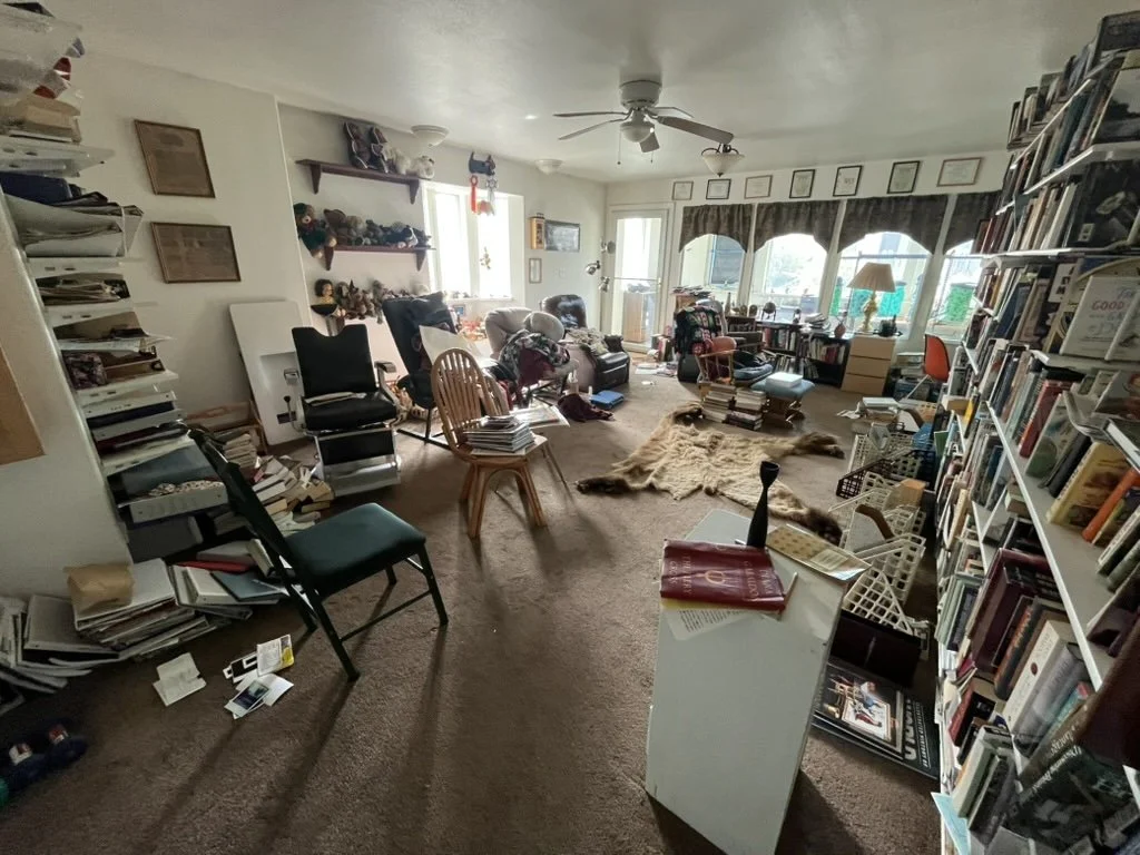 Family Room Before Clear-Out