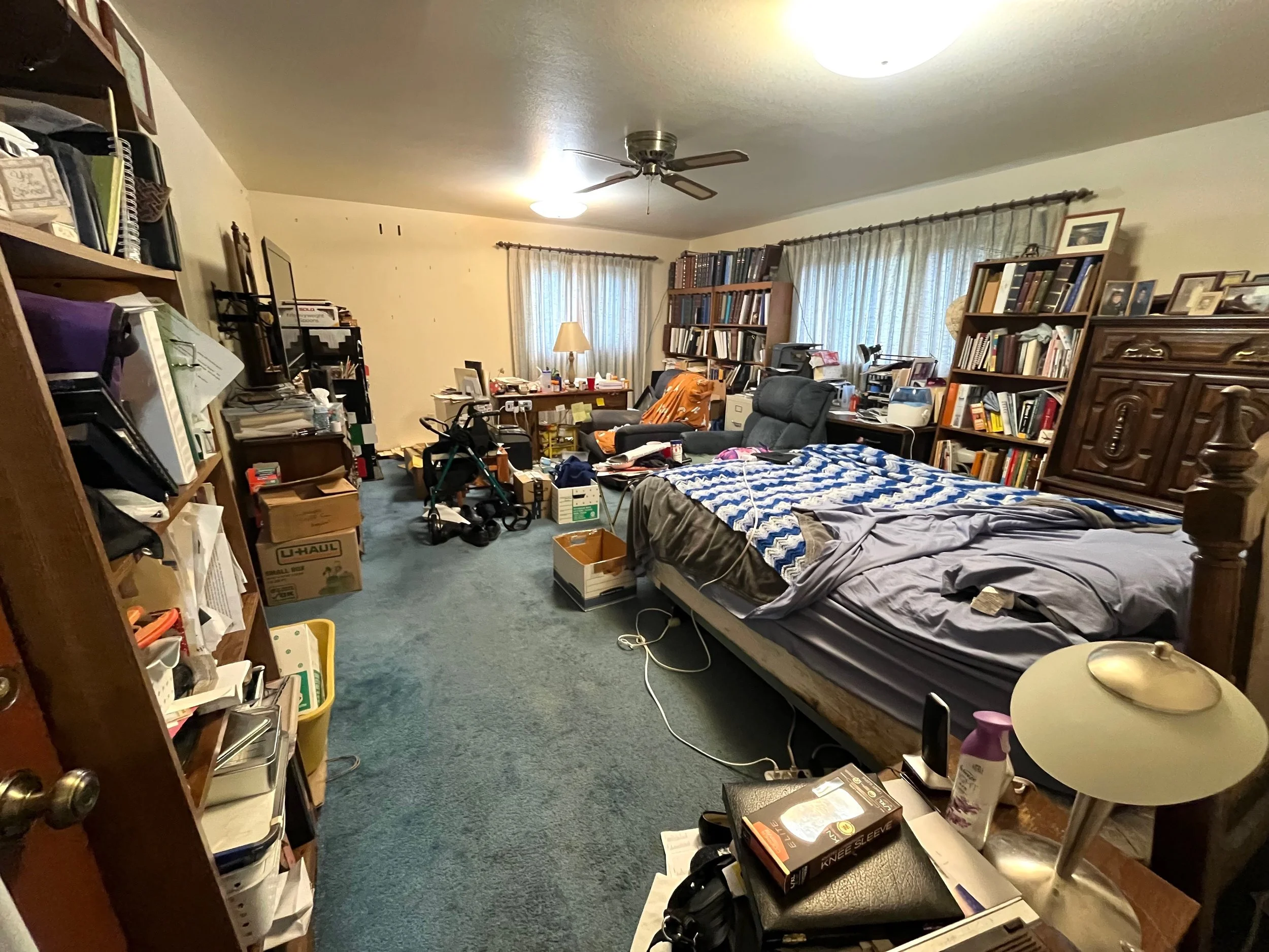 Bedroom before Clear-Out