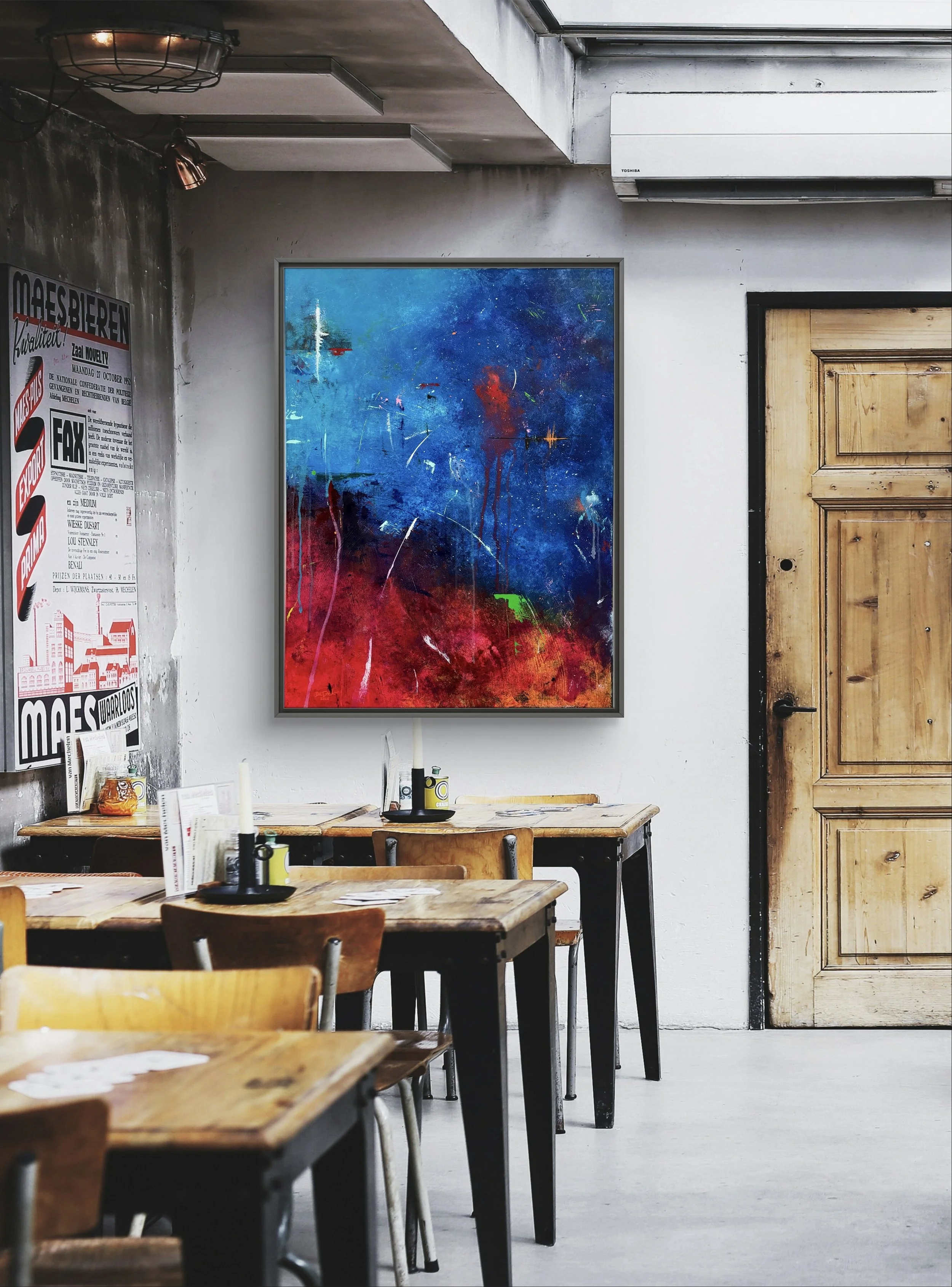 A Beautiful Burning Delirium - 30" x 40"