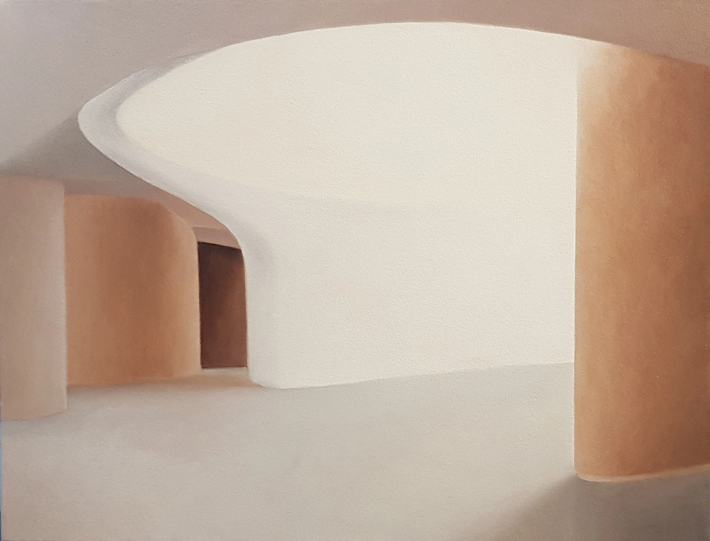 Interior, oil on canvas, 60x40 cm.