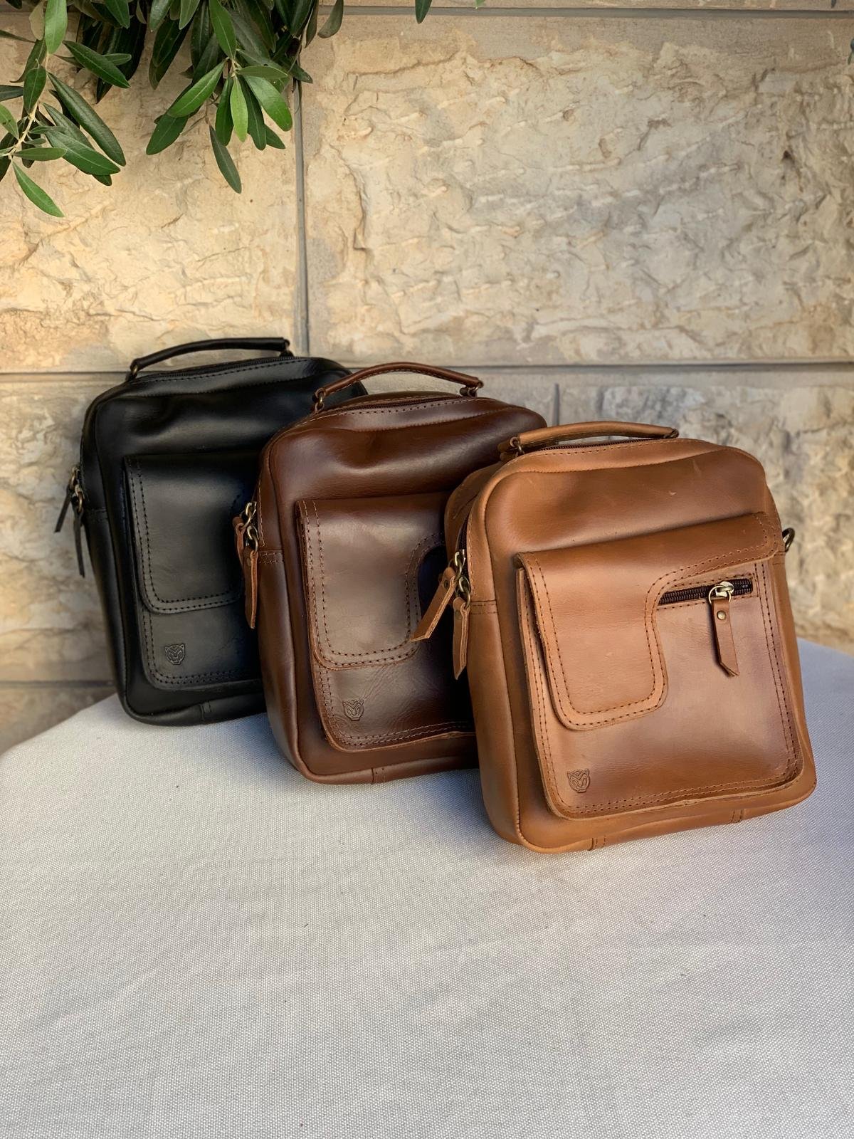 Bahr Leather Sling Bag