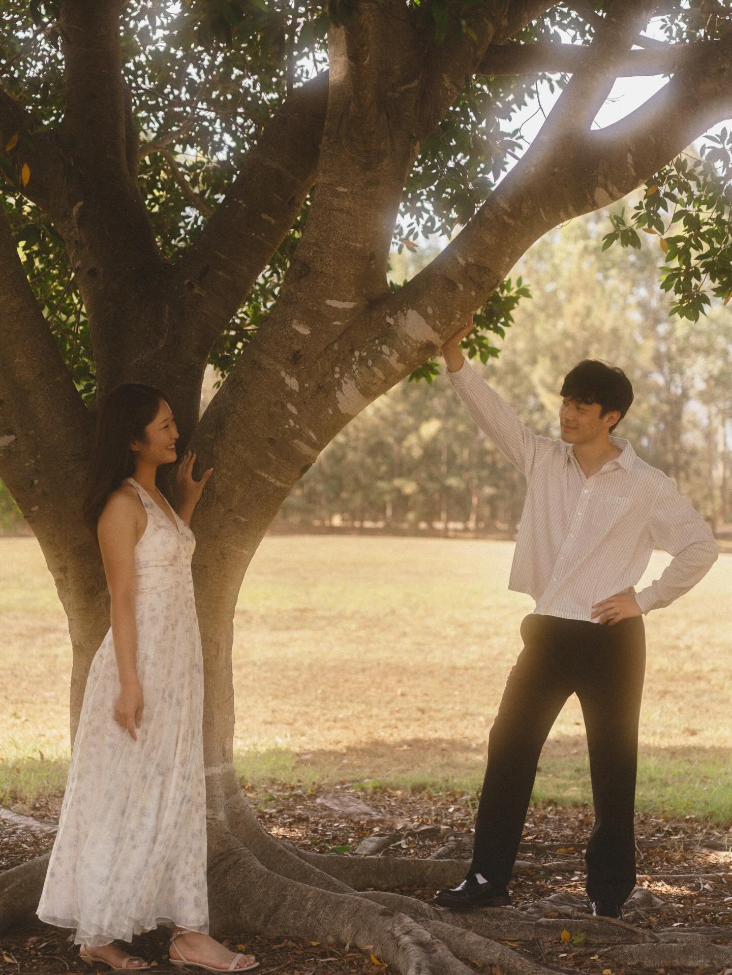 Sarah &amp; Nathan at the park 💌