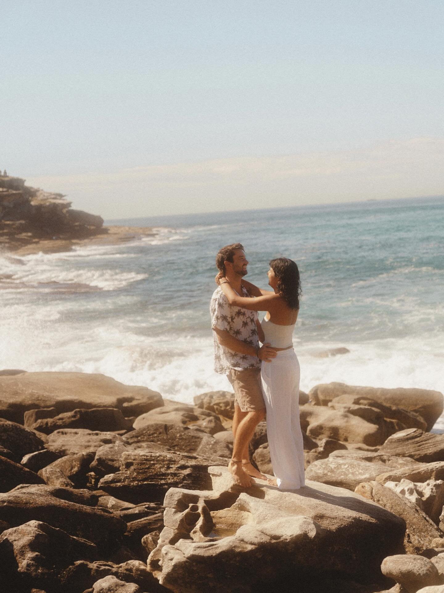 K&amp;L by the beach on digital and #super8 💌🎞️