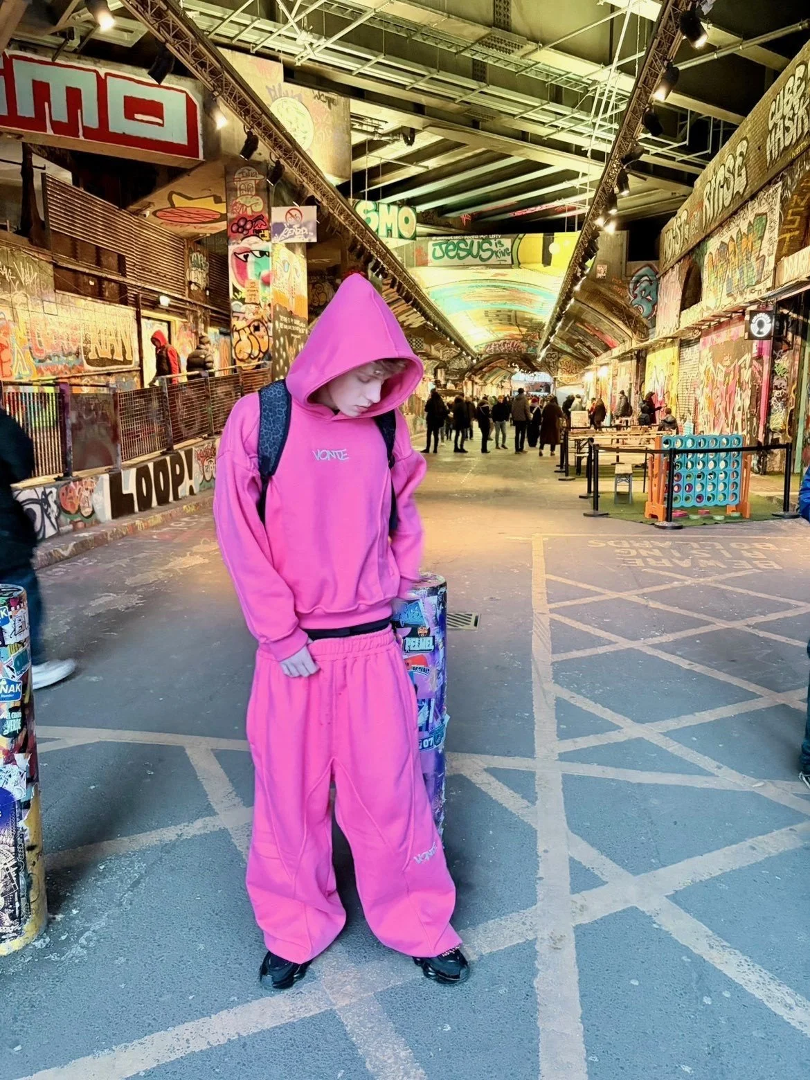Pink Hoodie