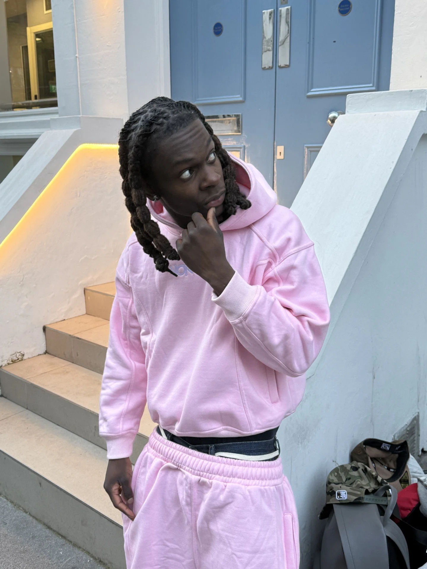 Baby Pink Hoodie