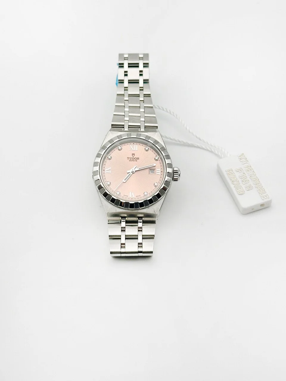 Tudor Royal 38 Salmon Dial | Unworn | Full Bracelet | Tudor Box