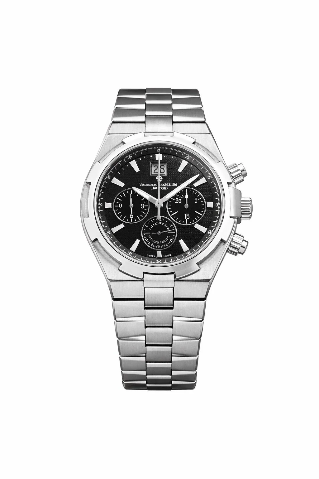 Vacheron Constantin Overseas Chronograph – Stainless Steel with Black Dial