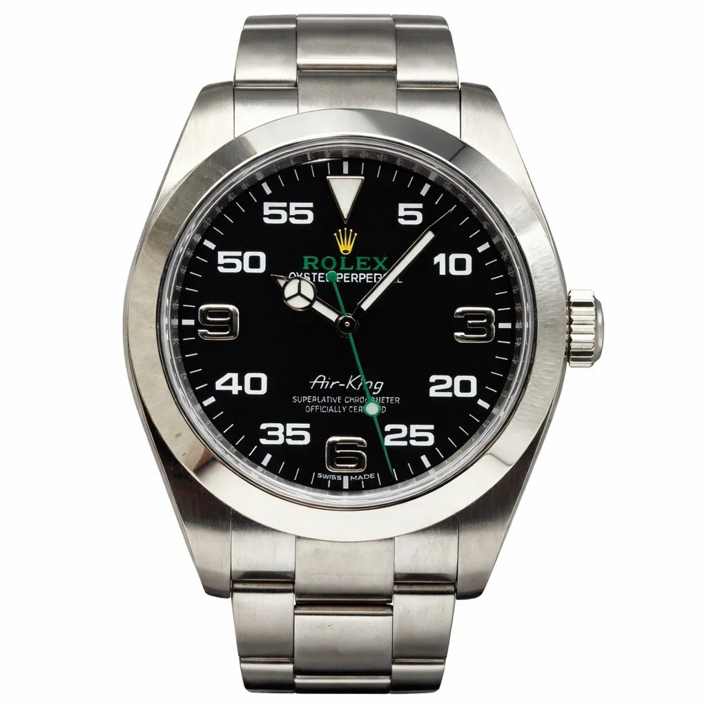 Rolex Air-King – Stainless Steel with Black Dial