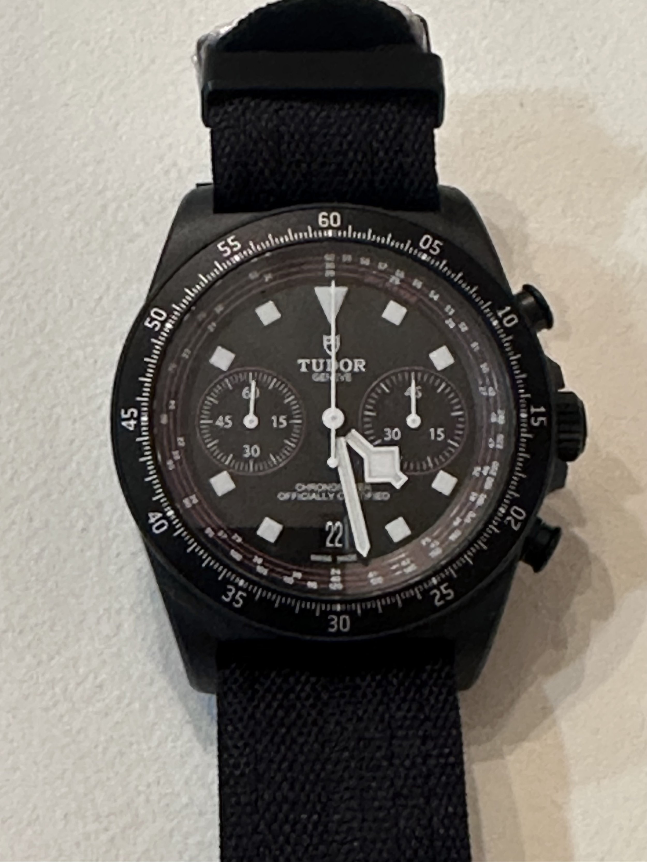 Tudor Pelagos FXD Chronograph “Carbon” – Black – Unworn