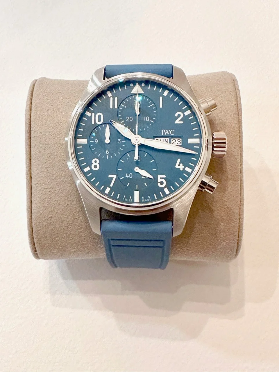 IWC Pilot’s Watch Chronograph 41 – Blue Dial – Unworn