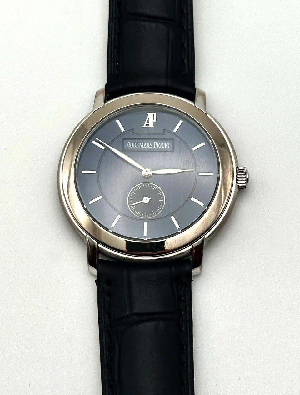 Audemars Piguet Jules Audemars Small Seconds 36mm White Gold Blue Dial