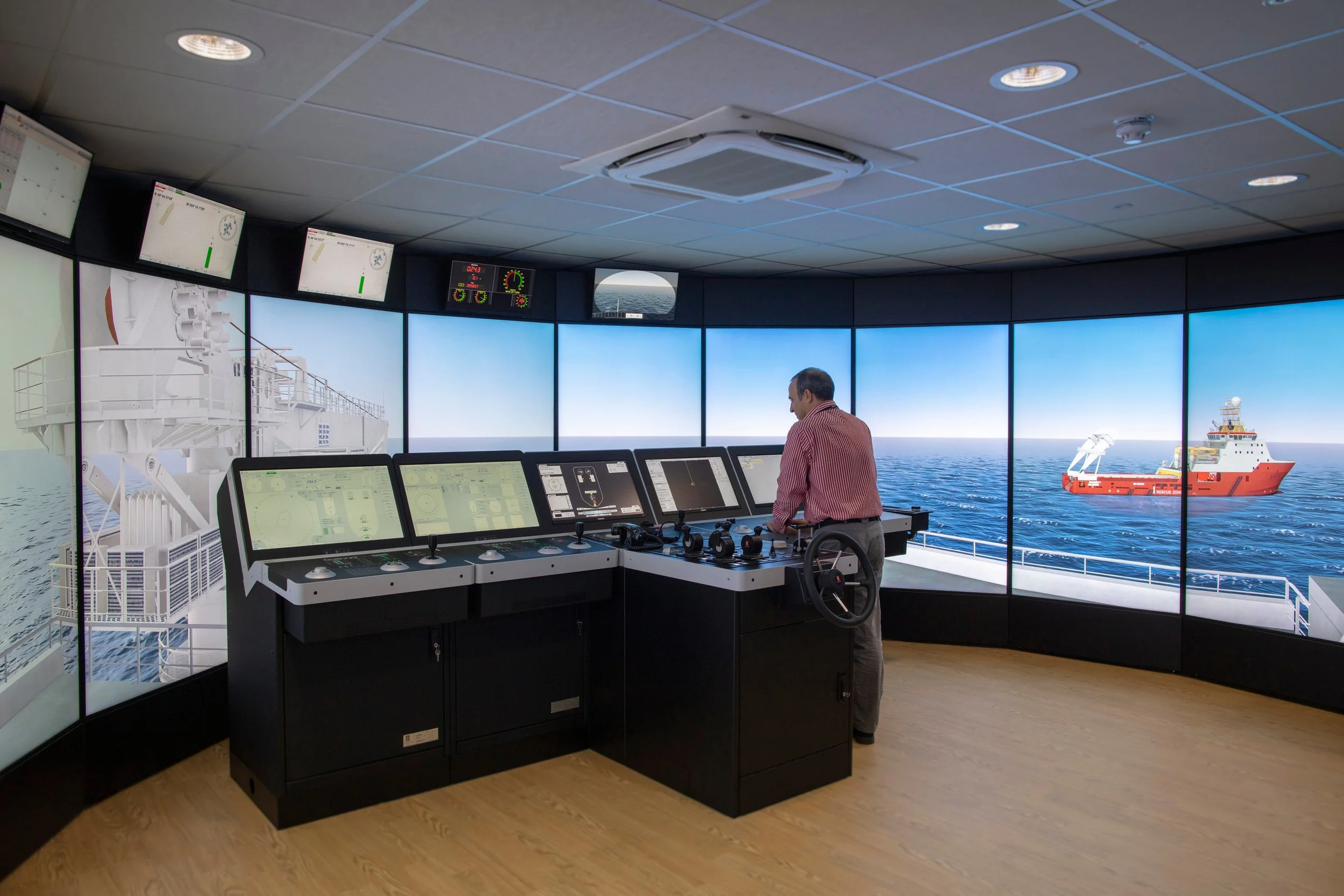 University of Plymouth Maritime Simulation Lab