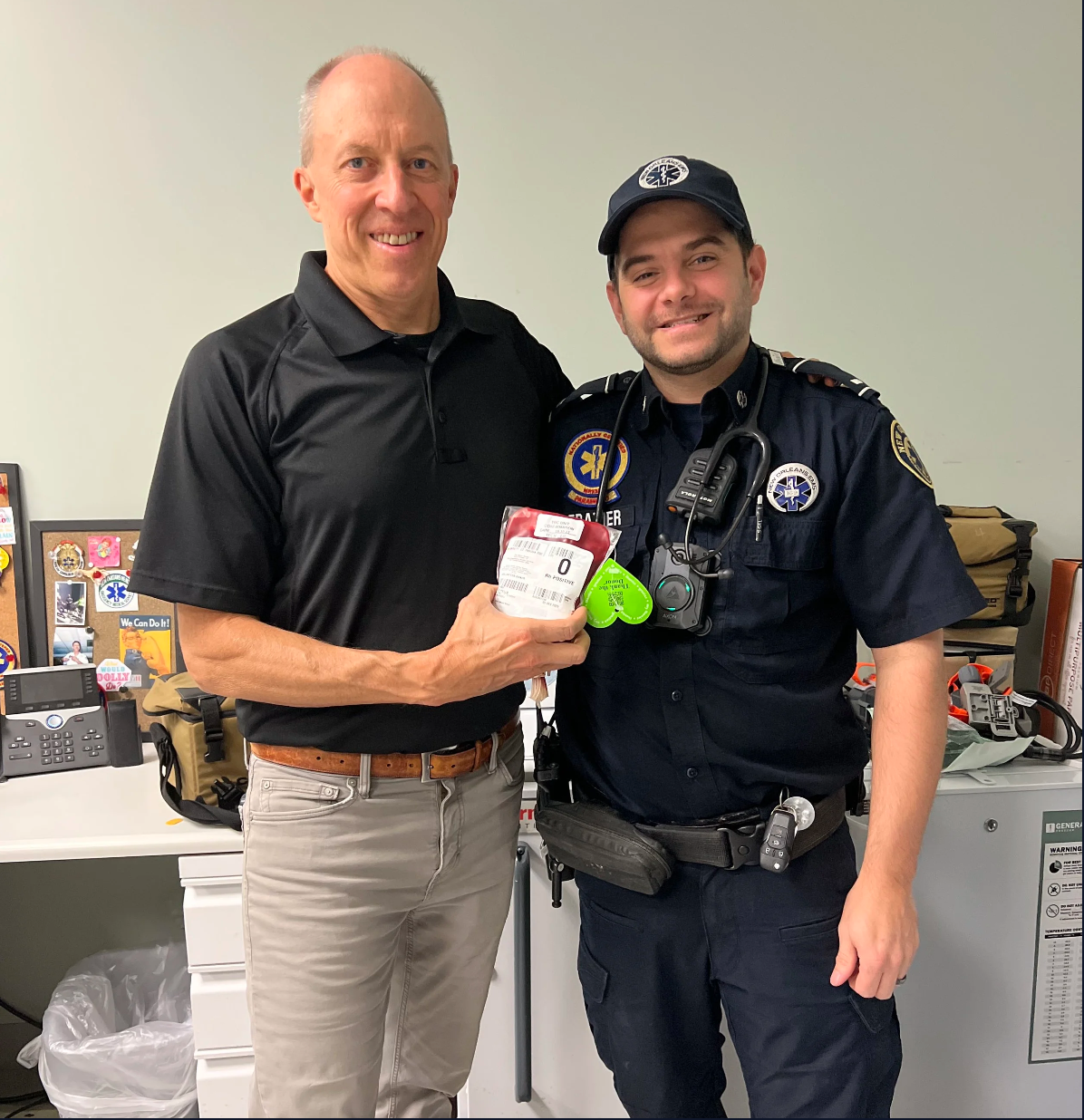 Dr. Mark Piehl and Paramedic at LifeFlow Training