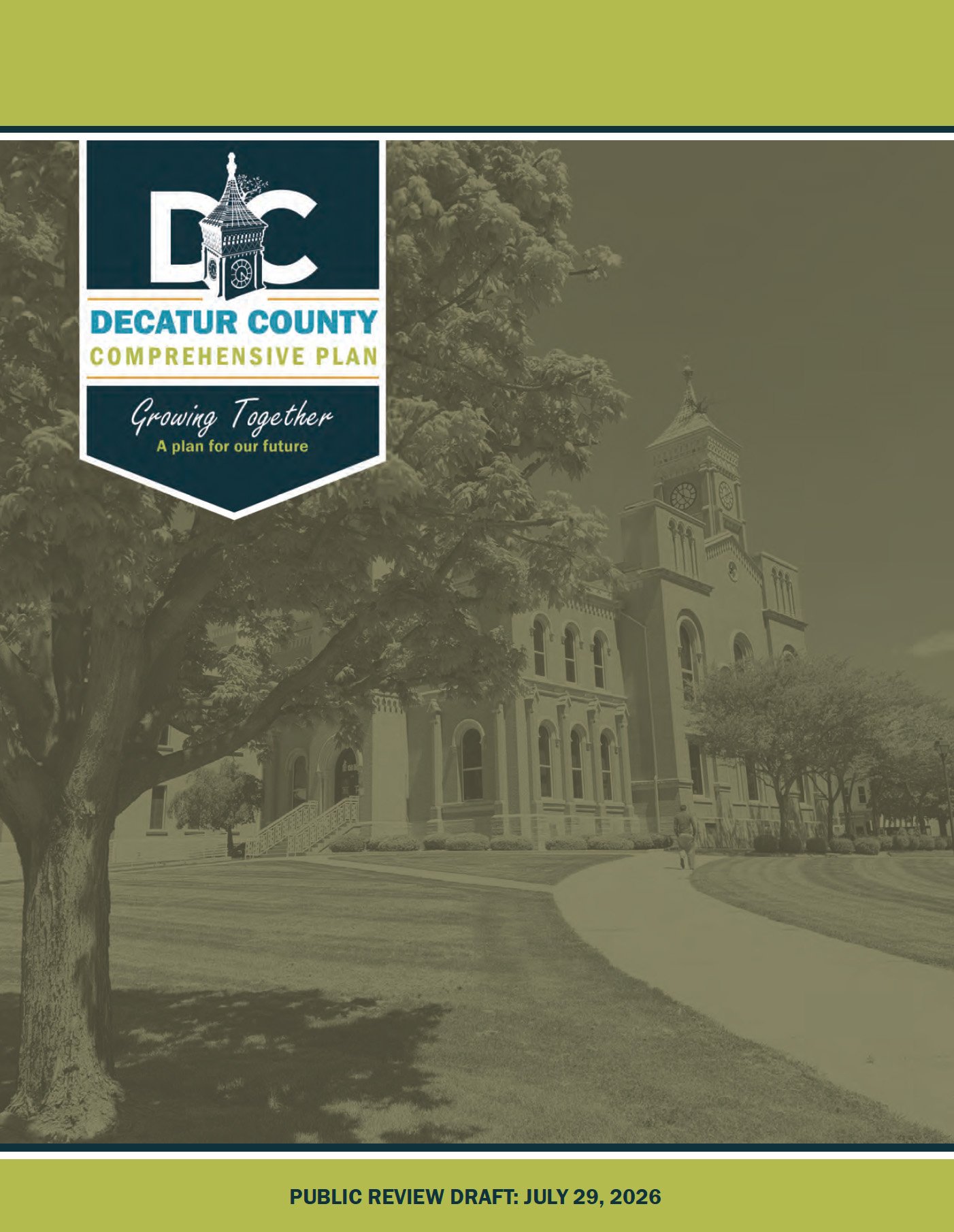 Decatur County Comprehensive Plan cover