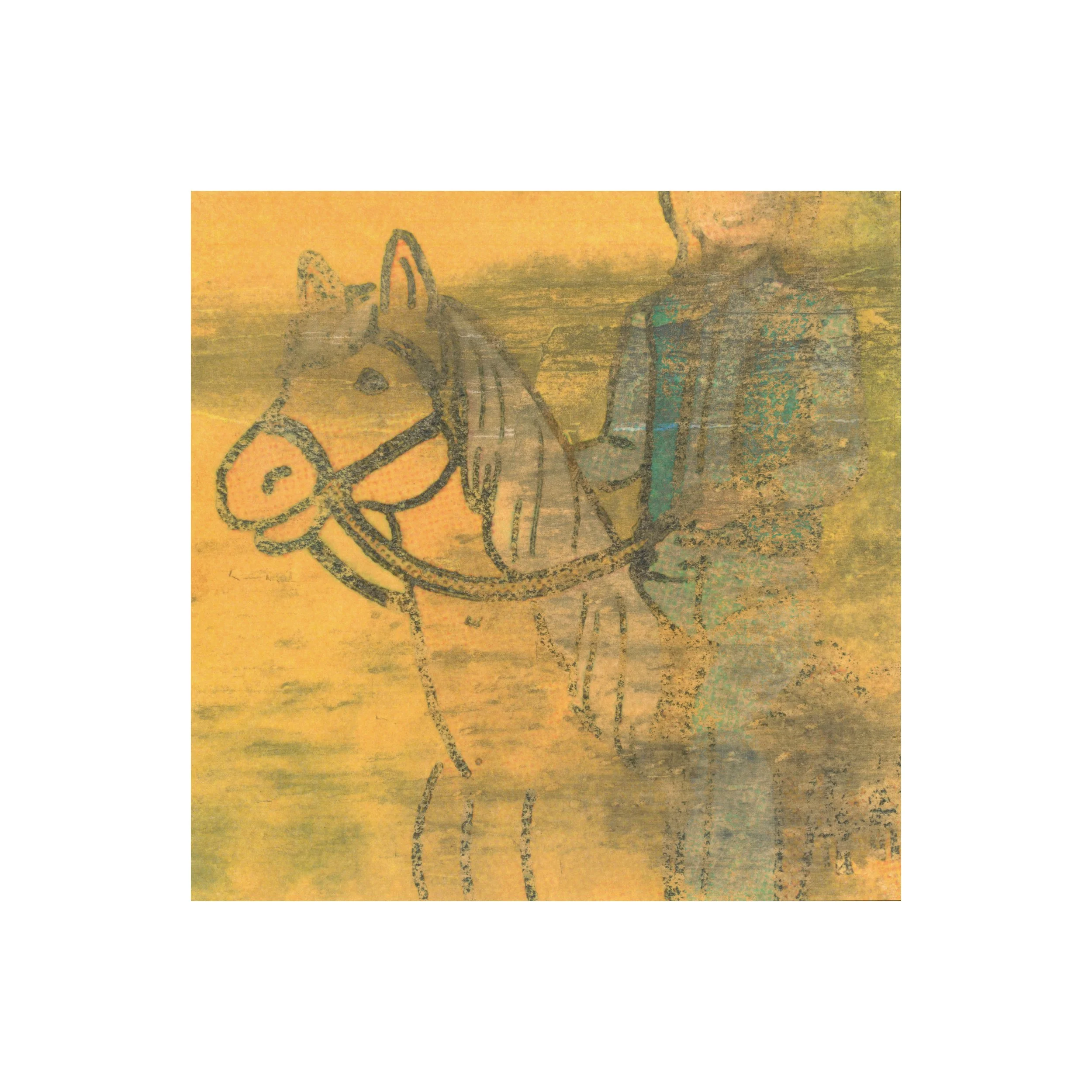 Girl on Horseback Print