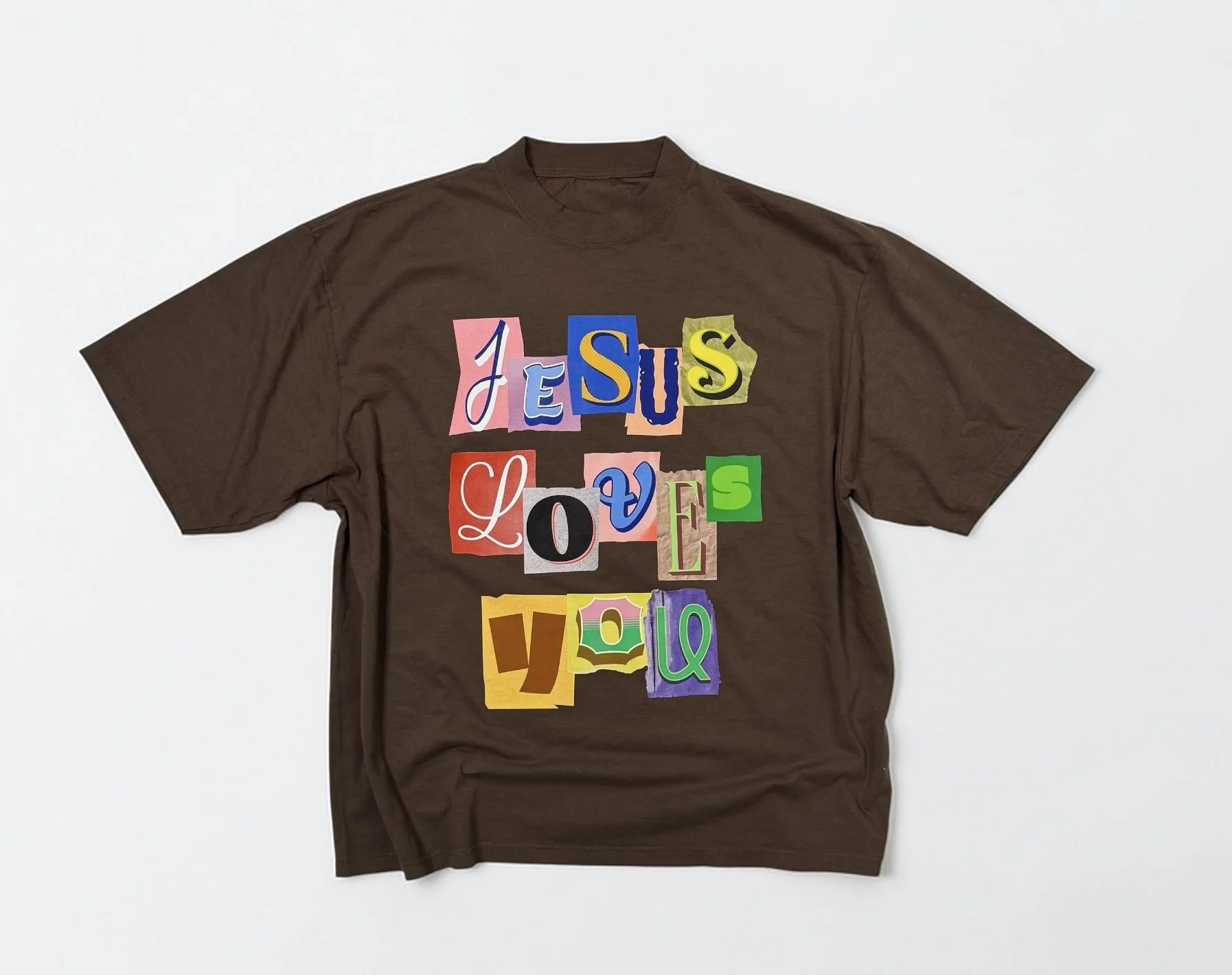Jesus Loves You Tee - Mocha