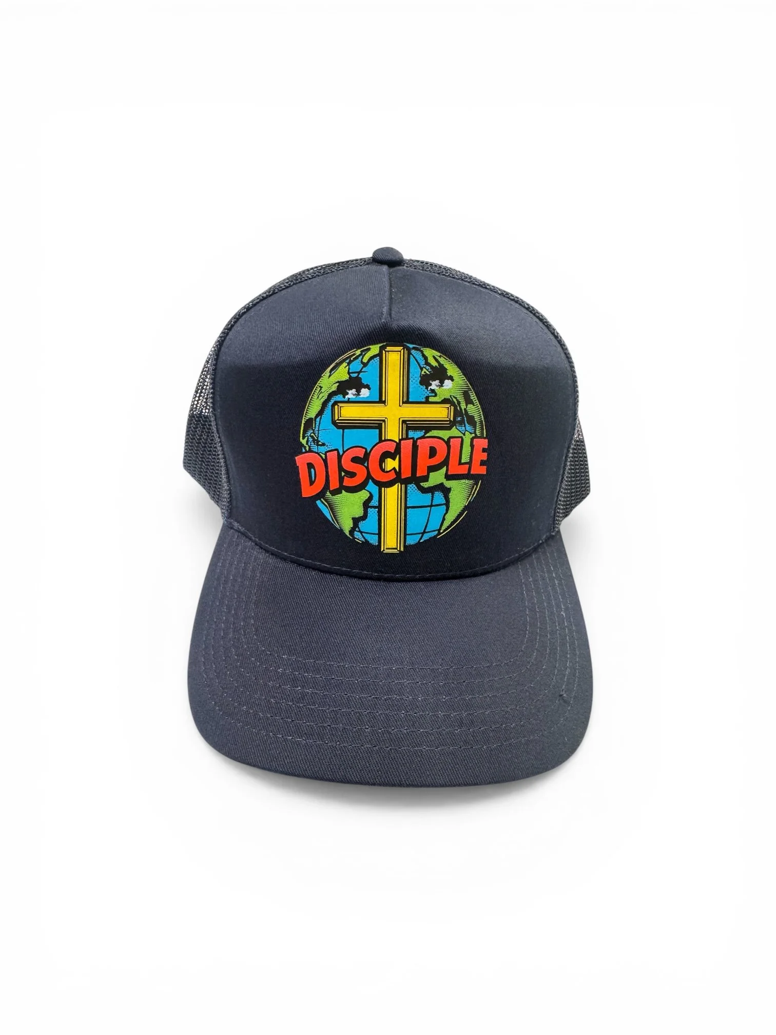 Disciple Trucker Hat - Navy 2.JPG