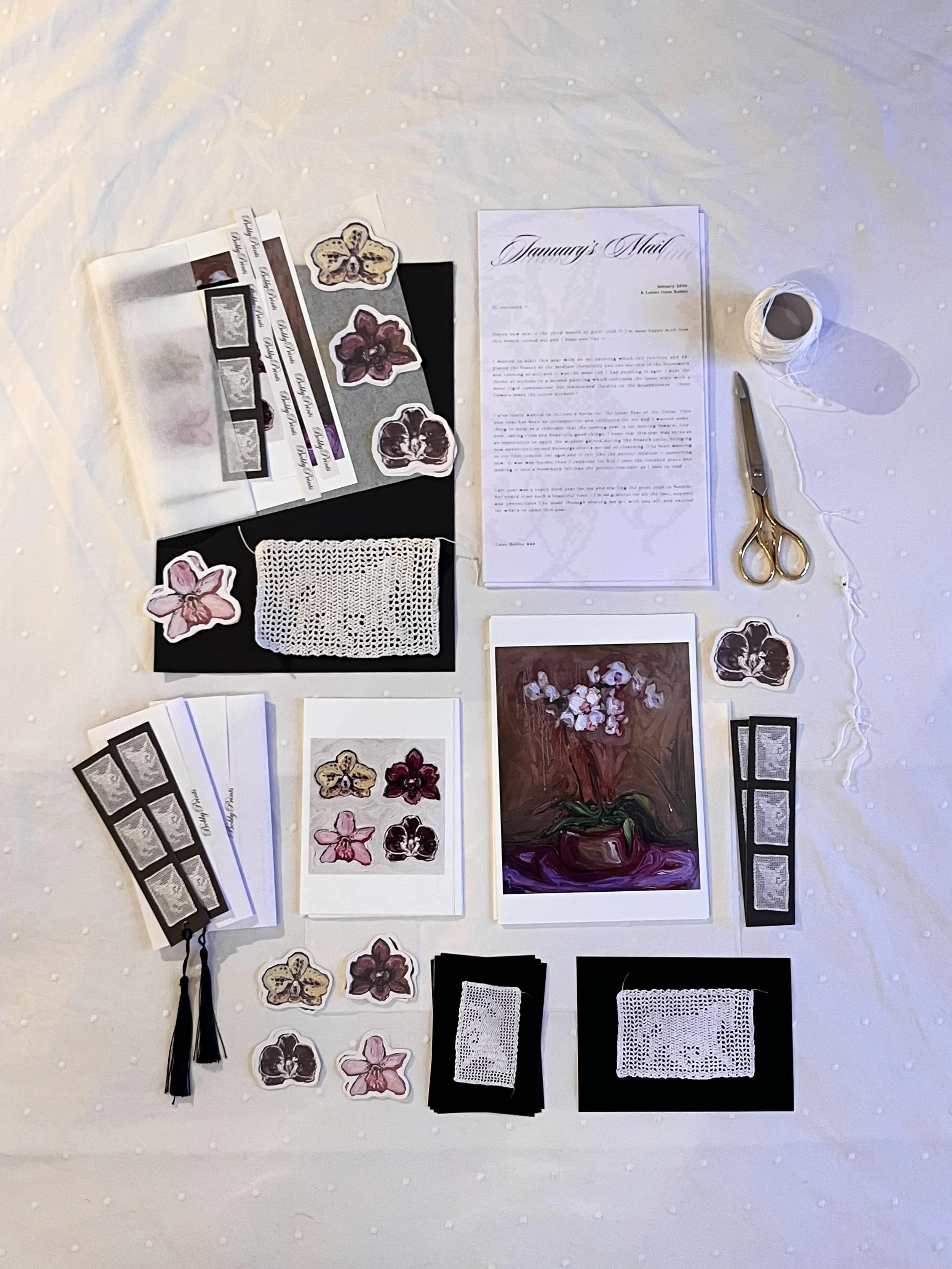 january's mail - catch up