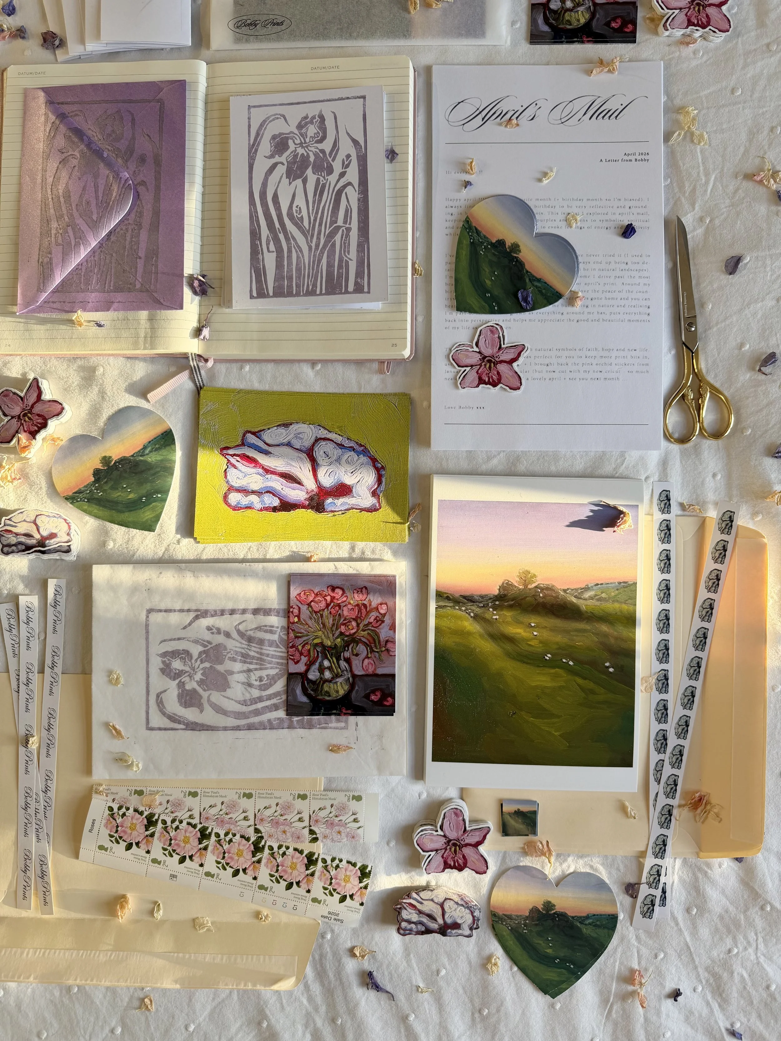 april's mail - catch up