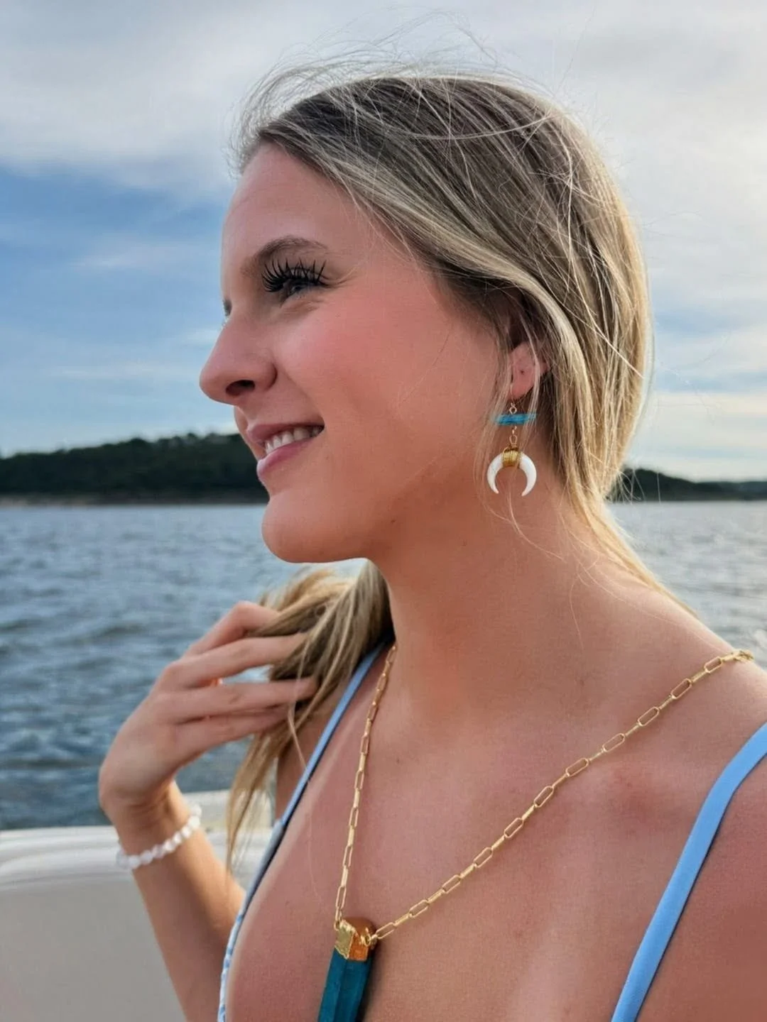 Auqa Aura Magdalene Earrings