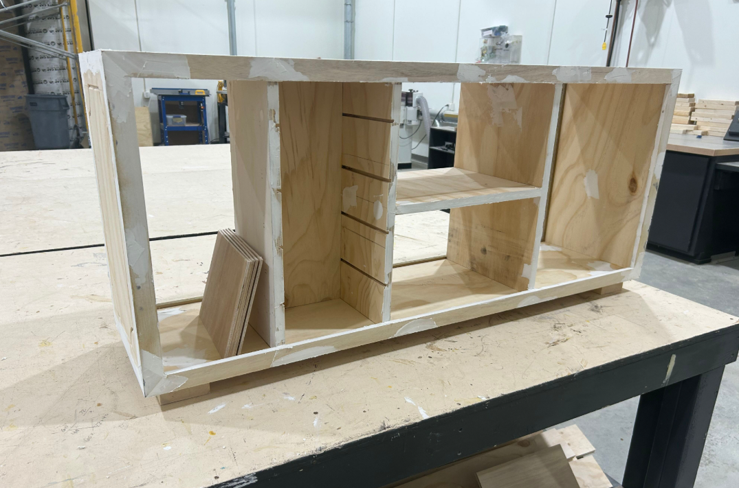 Trim and feet added