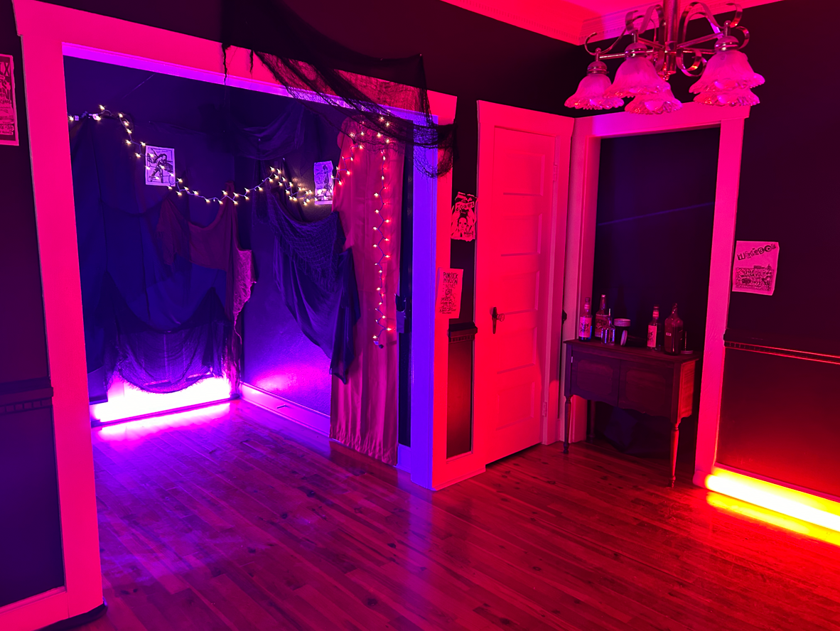 Interior house party