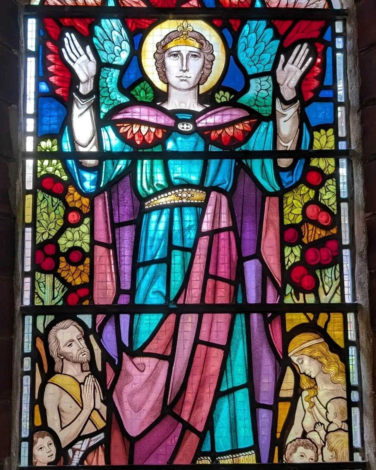 Stained Glass  Window in St Peter's Church